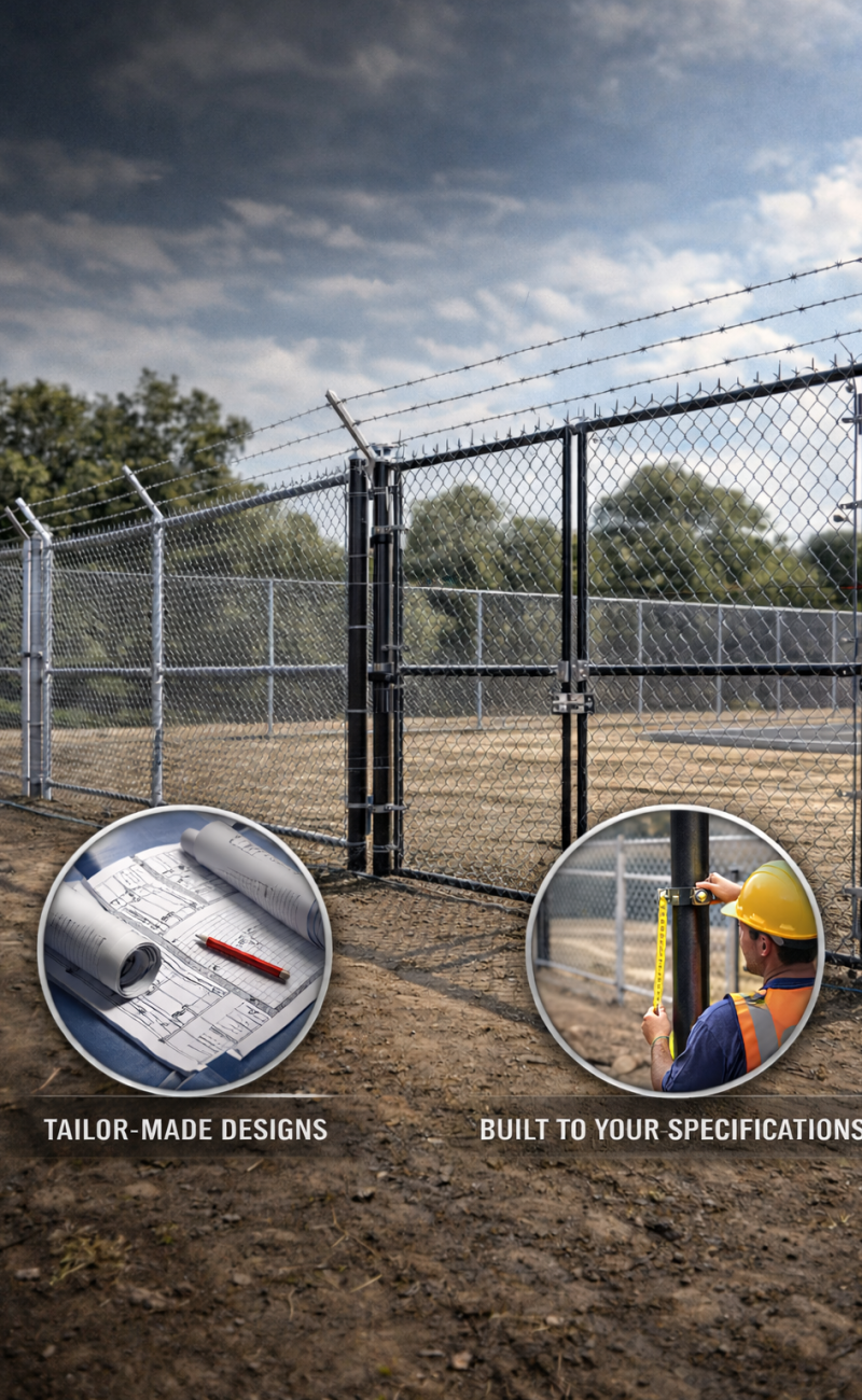 barbed wire in fields